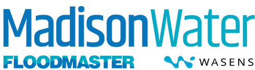 Madison Water Logo Floodmaster WASENS